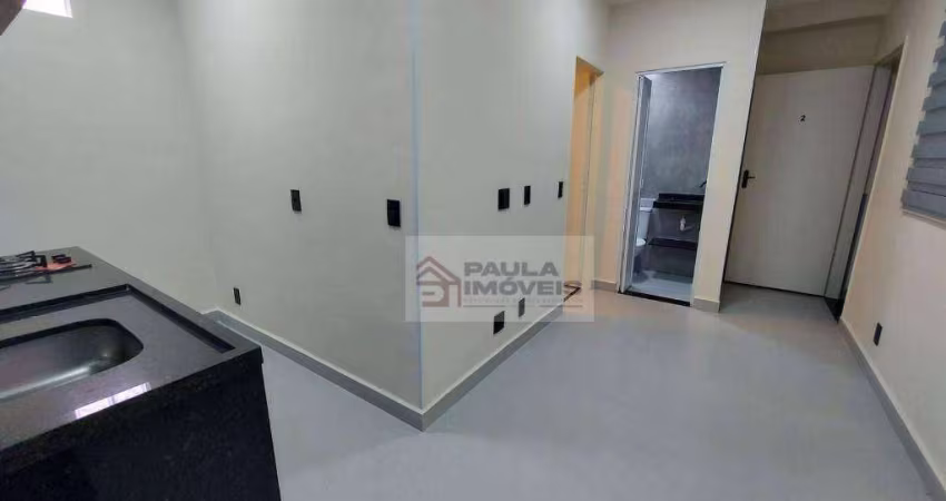 Apartamento com 1 dormitório para alugar, 27 m² por R$ 1.700,01/mês - Gopoúva - Guarulhos/SP