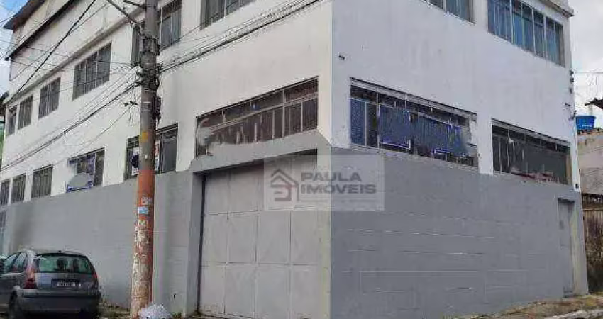 Galpão para alugar, 480 m² por r$ 8.500 mês + iptu r$ 1.5000 - vila ede - são paulo/sp