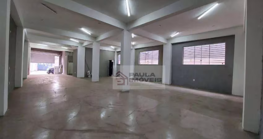 Salão para alugar, 160 m² por r$ 8.000,00/mês - jardim tranqüilidade - guarulhos/sp