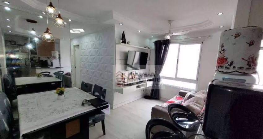 Apartamento com 2 dormitórios à venda, 47 m² por r$ 350.000,00 - parque novo mundo - são paulo/sp