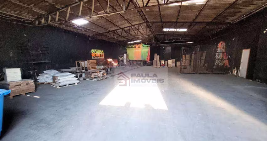 Galpão para alugar, 544 m² por r$ 21.400,00/mês - parque novo mundo - são paulo/sp