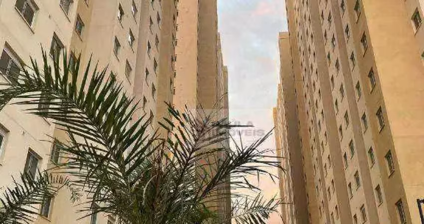 Apartamento com 2 dormitórios para alugar, 32 m² por r$ 850/mês + condomínio r$ 304,- parque novo mundo - são paulo/sp