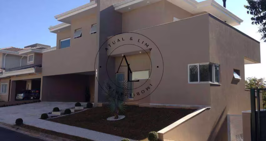 Casa de condomínio em valinhos, nações, com 4 quartos, 580m²