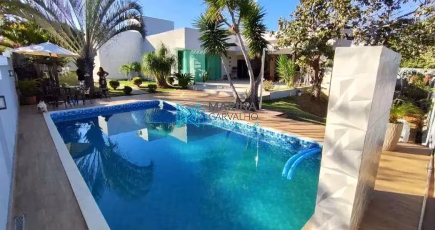 Casa com 4 quartos, 400 m² - venda por r$ 1.990.000 ou aluguel por r$ 11.407/mês - condomínio fechado - lagoa santa/mg