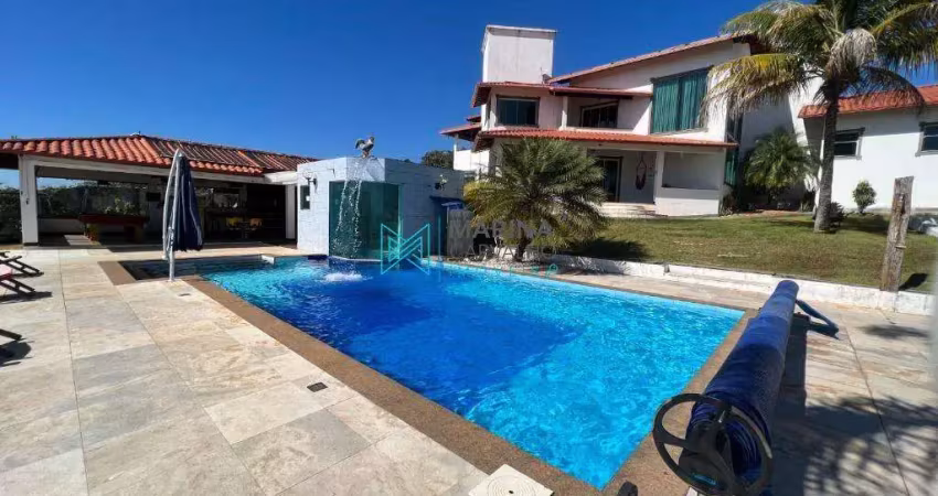 Casa com 4 quartos, 720 m² - venda por r$ 2.990.000 ou aluguel por r$ 15.000/mês - recanto da lagoa - lagoa santa/mg