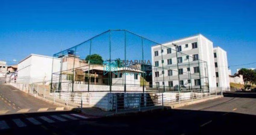 Apartamento com 2 quartos à venda, 55 m² por R$ 165.000 - Palmital - Lagoa Santa/MG