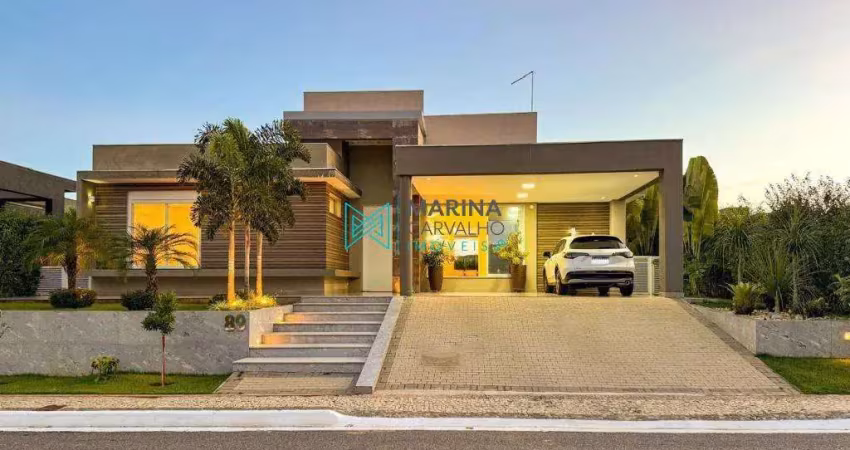 Casa com 4 quartos à venda, 320 m² por r$ 3.490.000,00- condomínio victória golf residence - lagoa santa/mg