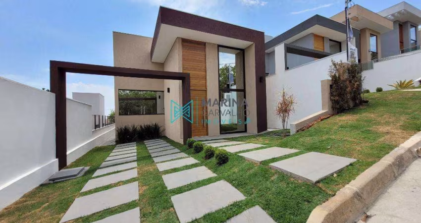 Casa com 4 quartos à venda por R$ 987.000,00 - Condomínio Trilhas Do Sol - Lagoa Santa/MG
