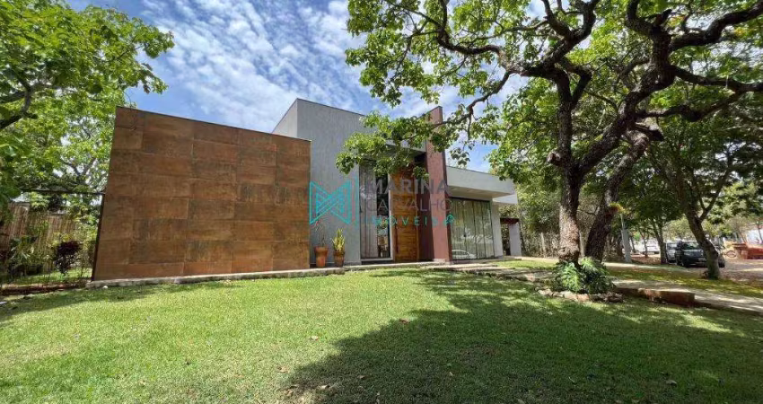 Casa com 4 quartos, 220 m² - venda por r$ 1.900.000 ou aluguel por r$ 9.500/mês - condomínio veredas da lagoa - lagoa santa/mg