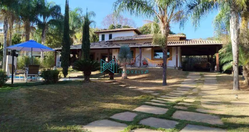 Casa em condomínio à venda, 3 quartos, 1 suíte, 12 vagas, condomínio vale do luar - jaboticatubas/mg