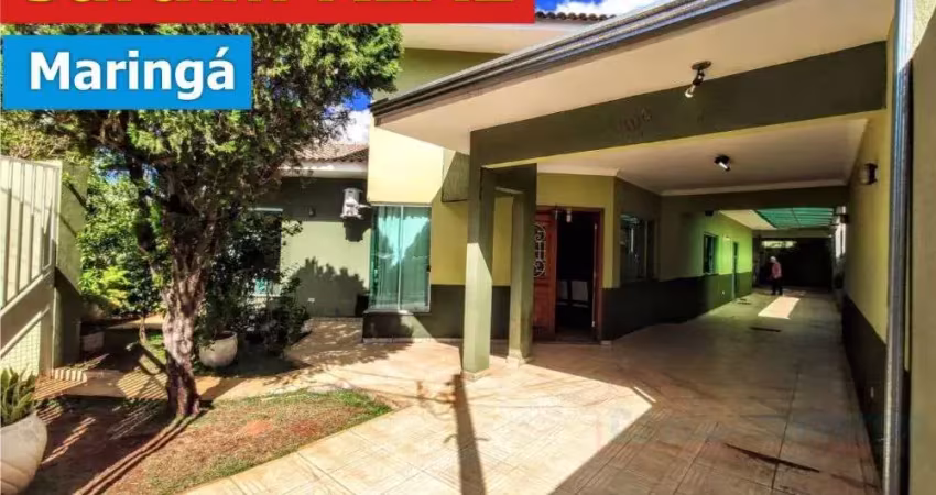 Casa ampla de terreno interio no Jardim Real em Maringá