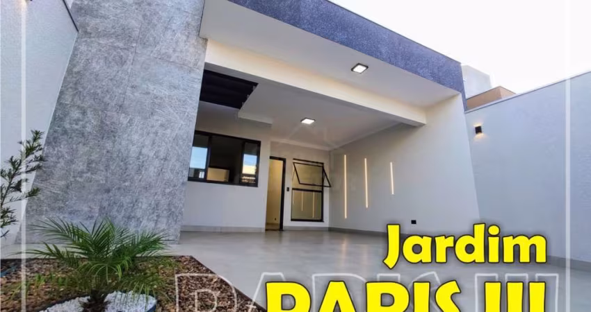 JARDIM PARIS III em Maringá | Próximo à Avenida Mandacaru