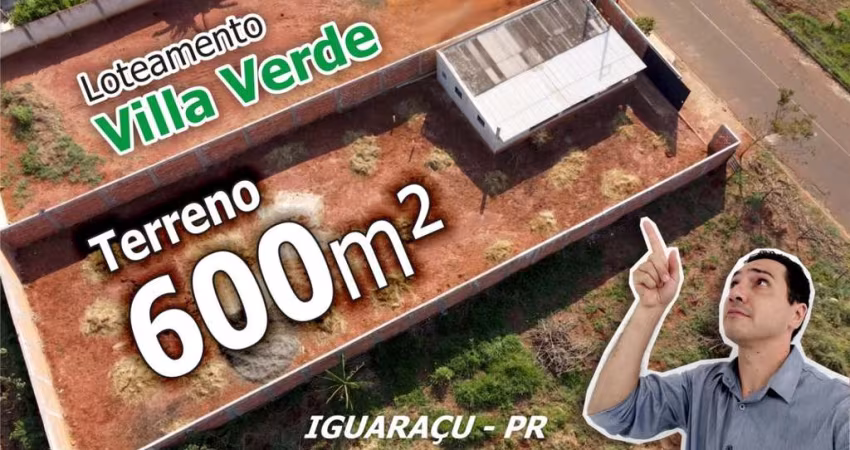 TERRENO EM IGUARAÇU - LOTEAMENTO VILLA VERDE