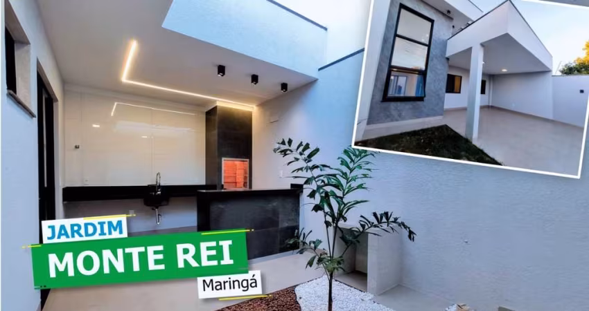 Casa à venda no jardim Monte Rei em Maringá