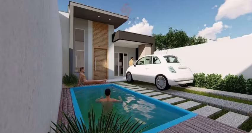 Casa Linear em Residencial Centro da Serra, Serra/ES