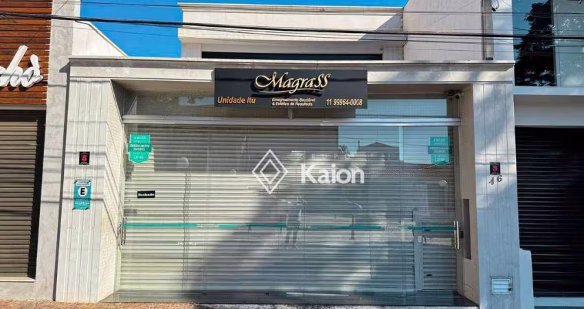 Salão comercial para locação no Centro em Itu/SP
