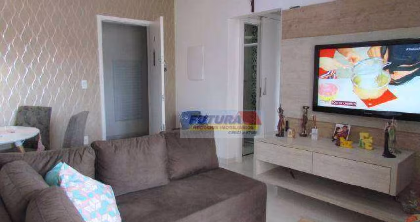 Apartamento com 2 dormitórios à venda, 71 m² por R$ 750.000,00 - Boa Vista - São Vicente/SP