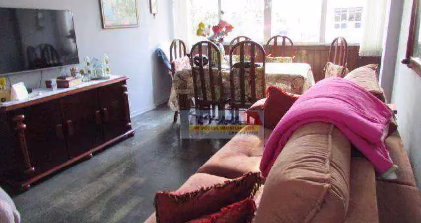 Apartamento com 2 dormitórios à venda, 80 m² por r$ 450.000,00 - itararé - são vicente/sp