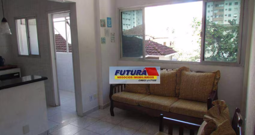 Apartamento à venda, 55 m² por R$ 225.000,00 - Itararé - São Vicente/SP