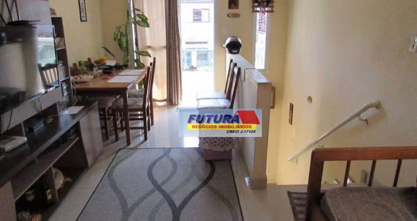 Casa com 3 dormitórios à venda, 87 m² por r$ 390.000,00 - vila voturuá - são vicente/sp