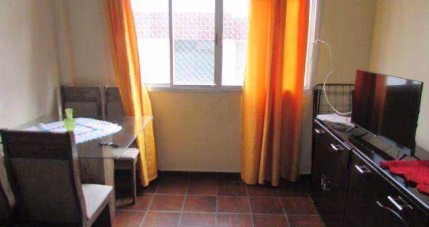 Apartamento com 1 dormitório à venda, 48 m² por R$ 250.000,00 - Itararé - São Vicente/SP