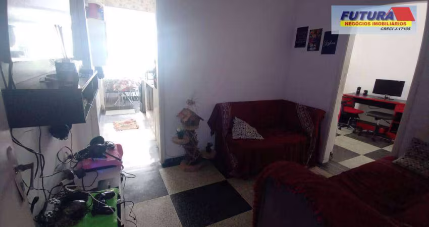 Apartamento com 1 dormitório à venda, 40 m² por R$ 190.000,00 - Boa Vista - São Vicente/SP