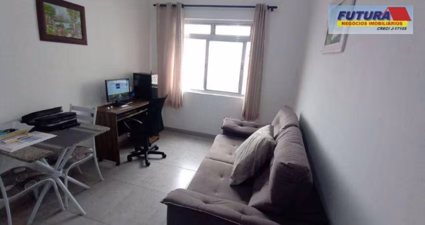 Apartamento com 1 dormitório à venda, 39 m² por R$ 245.000,00 - Gonzaguinha - São Vicente/SP