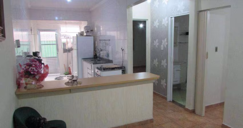 Apartamento com 2 dormitórios para alugar, 65 m² por R$ 2.500,00/mês - Itararé - São Vicente/SP