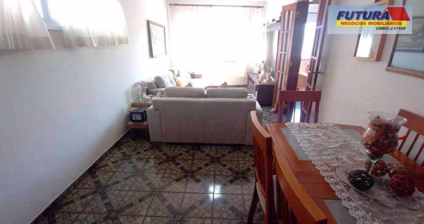 Apartamento com 2 dormitórios à venda, 95 m² por R$ 450.000,00 - Gonzaguinha - São Vicente/SP
