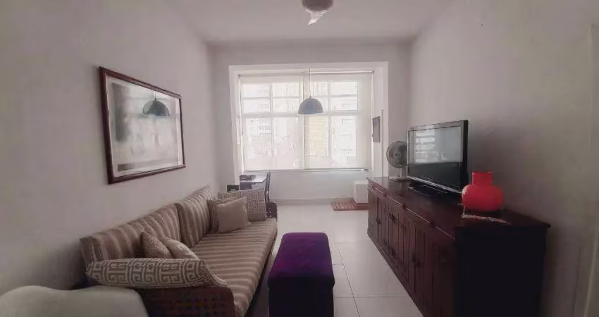 Apartamento com 1 dormitório para alugar, 45 m² por r$ 2.350,00/mês - itararé - são vicente/sp