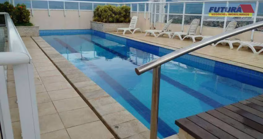 Apartamento com 2 dormitórios à venda, 62 m² por r$ 535.000,00 - gonzaguinha - são vicente/sp
