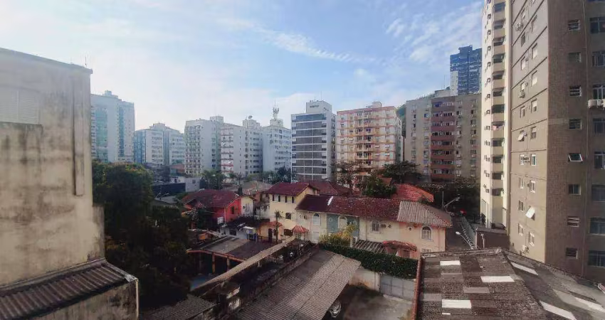 Apartamento com 2 dormitórios para alugar, 55 m² por r$ 2.500,00/mês - itararé - são vicente/sp