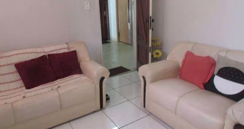 Apartamento com 2 dormitórios à venda, 63 m² por r$ 290.000,00 - gonzaguinha - são vicente/sp