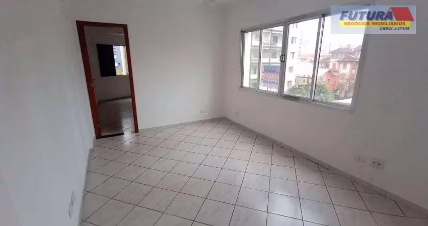 Apartamento com 1 dormitório à venda, 49 m² por r$ 300.000,00 - gonzaguinha - são vicente/sp
