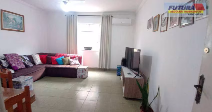 Apartamento com 1 dormitório à venda, 52 m² por r$ 260.000,00 - gonzaguinha - são vicente/sp