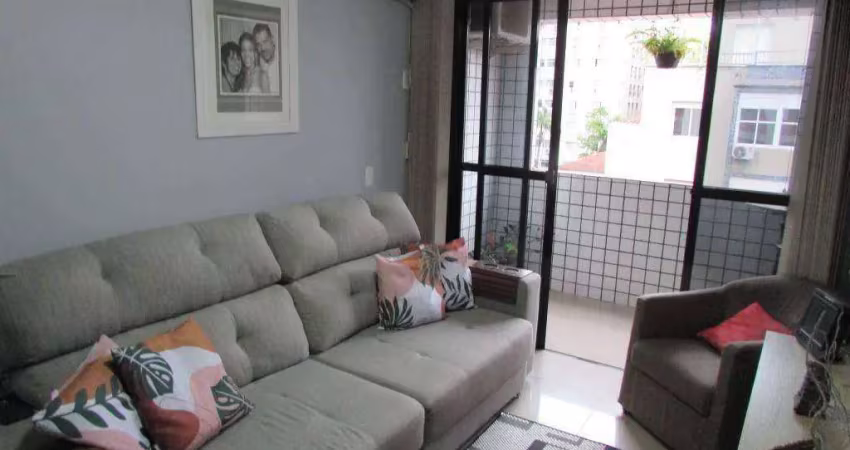 Apartamento com 2 dormitórios à venda, 99 m² por r$ 425.000,00 - itararé - são vicente/sp