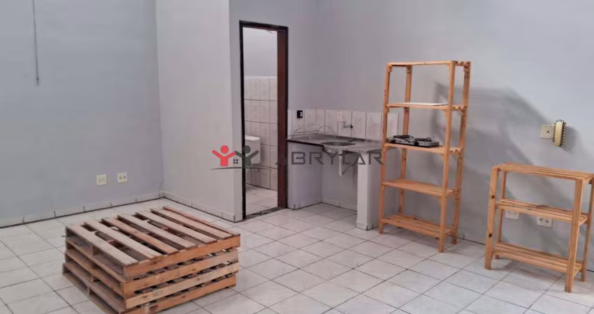 Kitnet para alugar em Jundiaí, Vila M Genoveva, com 1 quarto, com 30 m²