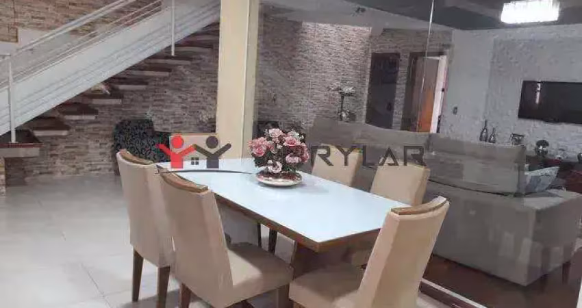 Sobrado para alugar em jundiaí, vila liberdade, com 4 quartos, com 234 m²