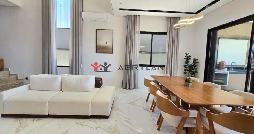 Sobrado à venda em itupeva, residencial ibi-aram, com 3 quartos, com 374 m², residencial ibi aram ii