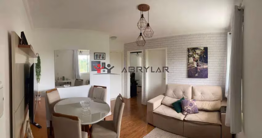 Apartamento à venda em jundiaí, caxambu, com 2 quartos, com 45 m², condomínio residencial genova