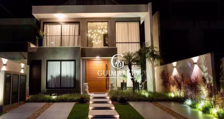 Casa com 4 dormitórios à venda, 400 m² por r$ 4.000.000,00 - recreio dos bandeirantes - rio de janeiro/rj
