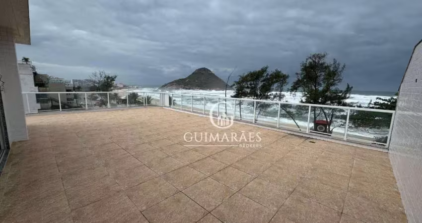 Cobertura com 4 dormitórios à venda, 240 m² por r$ 3.500.000,00 - recreio dos bandeirantes - rio de janeiro/rj