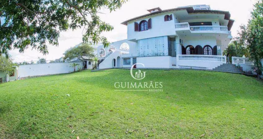 Casa com 11 dormitórios à venda, 1600 m² por r$ 25.000.000,00 - barra da tijuca - rio de janeiro/rj