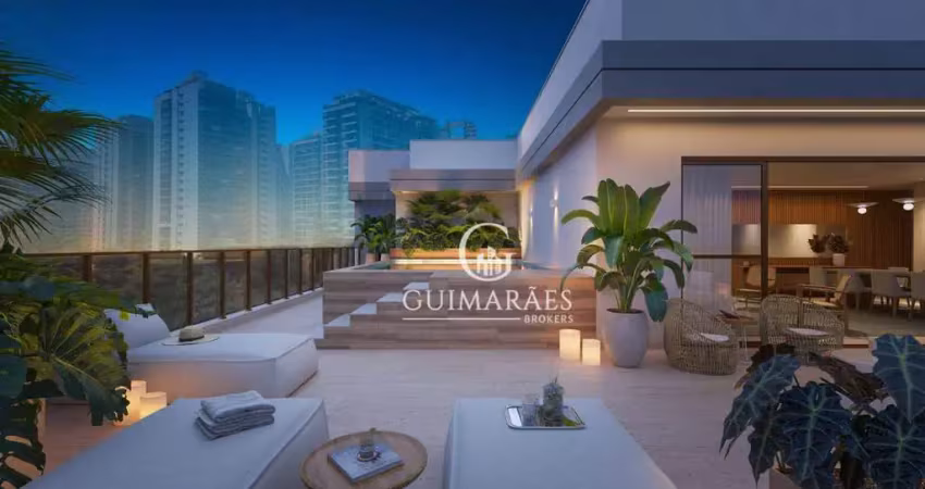 Cobertura com 4 dormitórios à venda, 281 m² por r$ 5.316.000,00 - barra da tijuca - rio de janeiro/rj