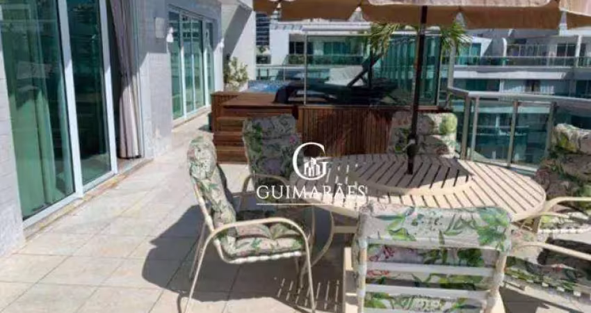 Cobertura com 4 dormitórios à venda, 589 m² por r$ 17.000.000,00 - barra da tijuca - rio de janeiro/rj