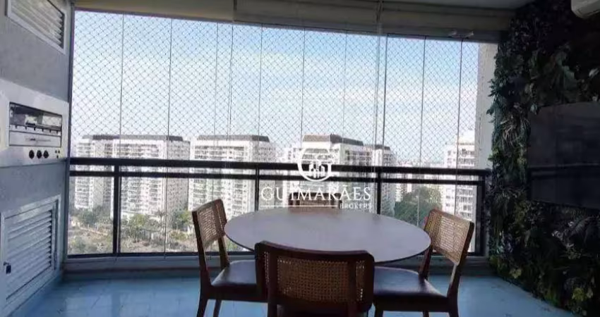Apartamento com 3 dormitórios à venda, 145 m² por r$ 1.799.000,00 - cidade jardim - rio de janeiro/rj