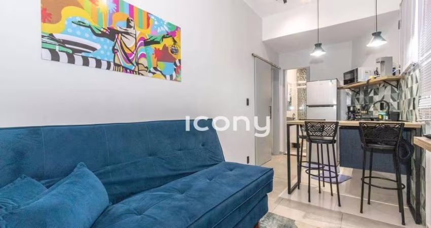 Apartamento com 1 dormitório à venda, 32 m² por R$ 500.000,00 - Copacabana - Rio de Janeiro/RJ