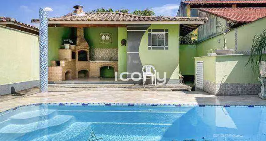 Casa com 3 dormitórios à venda, 133 m² por r$ 630.000,00 - jardim atlântico oeste (itaipuaçu) - maricá/rj