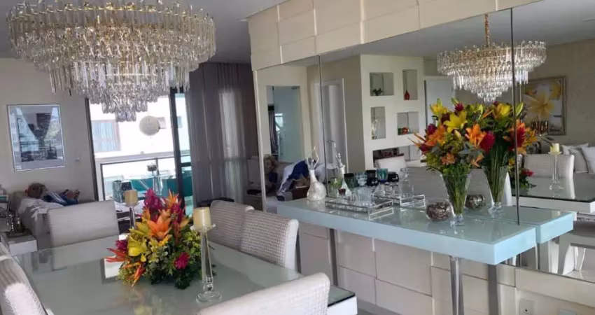 Le parc, 195m², locação ou venda, 4/4, finamente decorado, mobiliado, 4 suítes, área de serviço, 2 vagas. agende sua visita!
