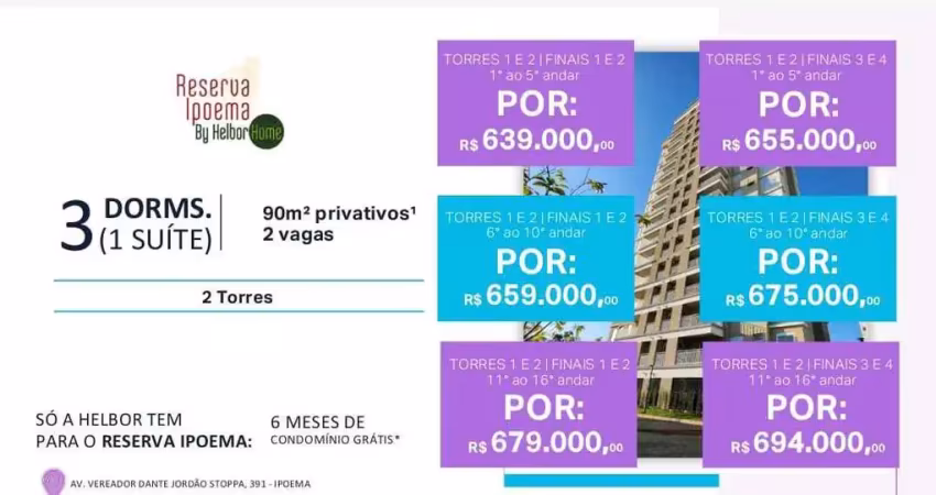 Apartamento para venda em mogi das cruzes, cezar de souza